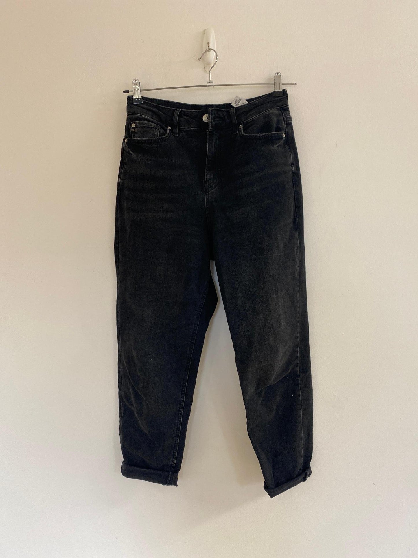 Black high rise jeans, M&S, Size 10 - Damaged Item Sale