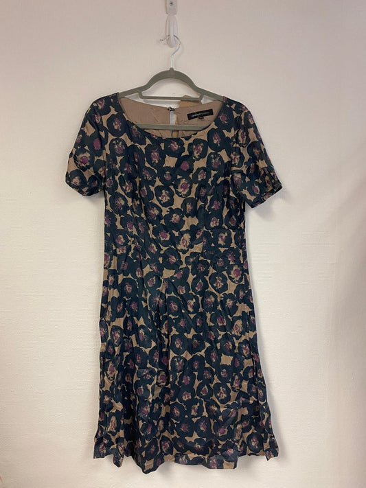 Vintage pattern midi dress, size 14/16 - Damaged Item Sale