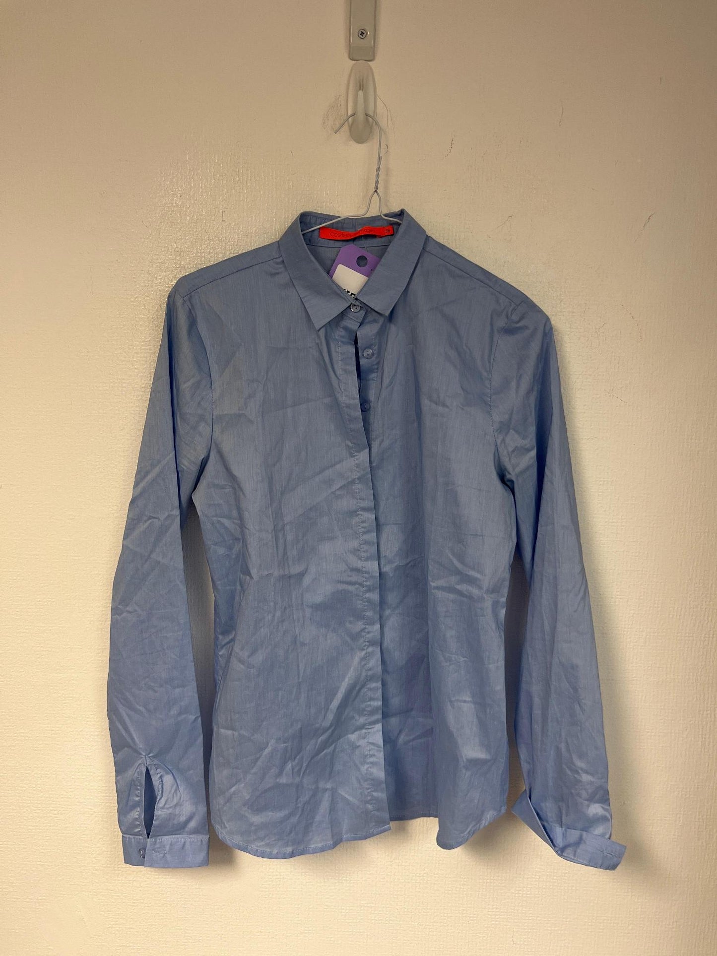 Blue tailored shirt, size 8 - Damaged Item Sale