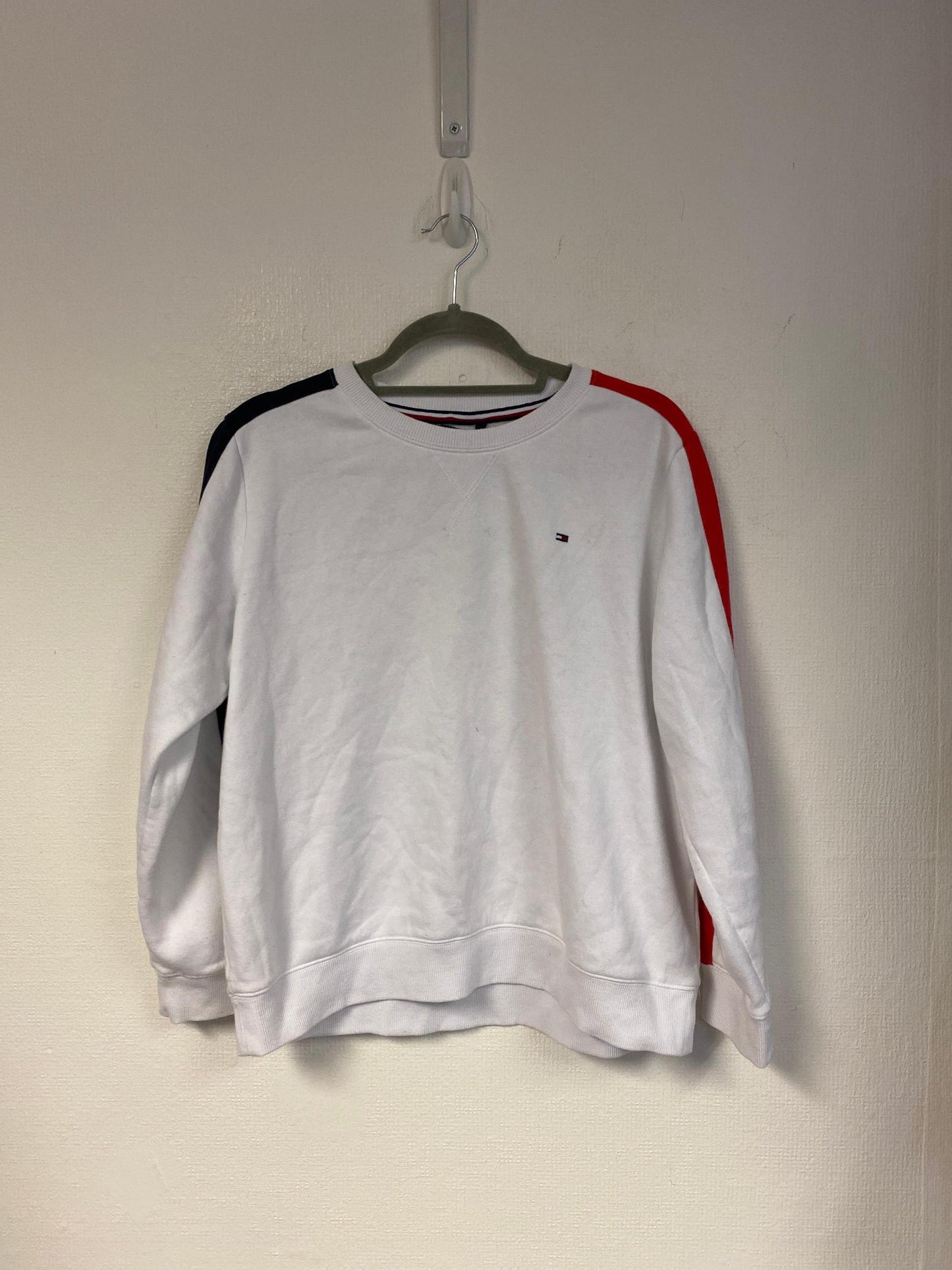 White graphic sweatshirt, size 12 - Damaged Item Sale