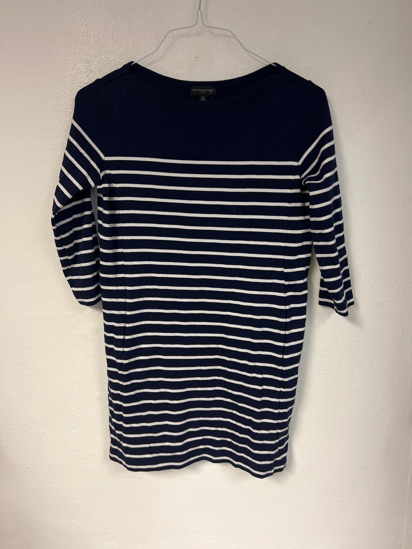Boat neck striped mini dress, Size 12 - Damaged Item Sale