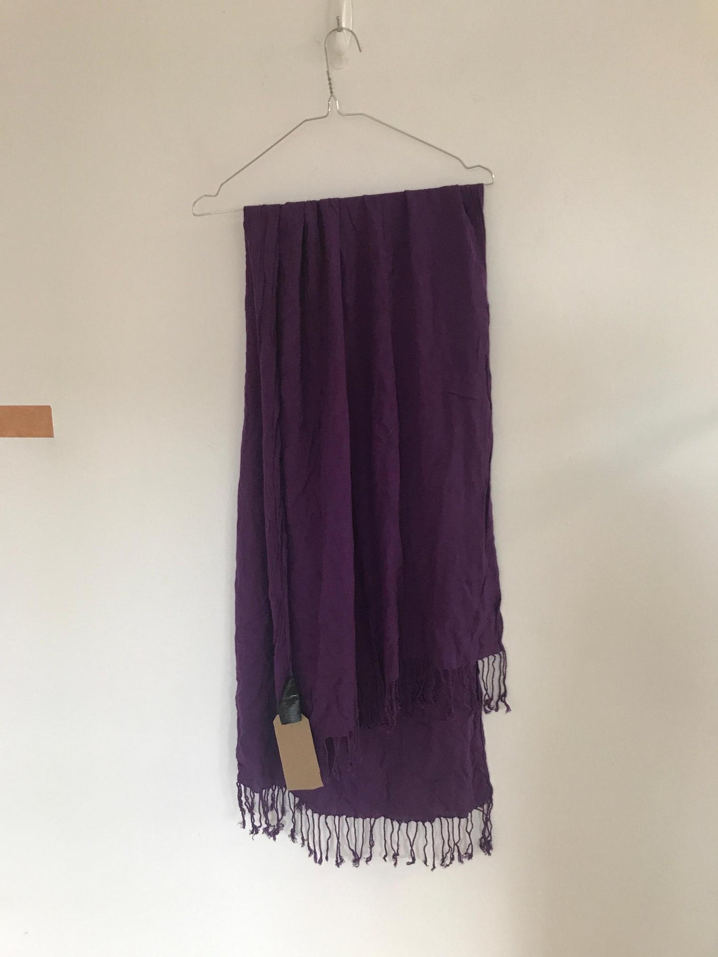 Purple Tassel Scarf, Esmara