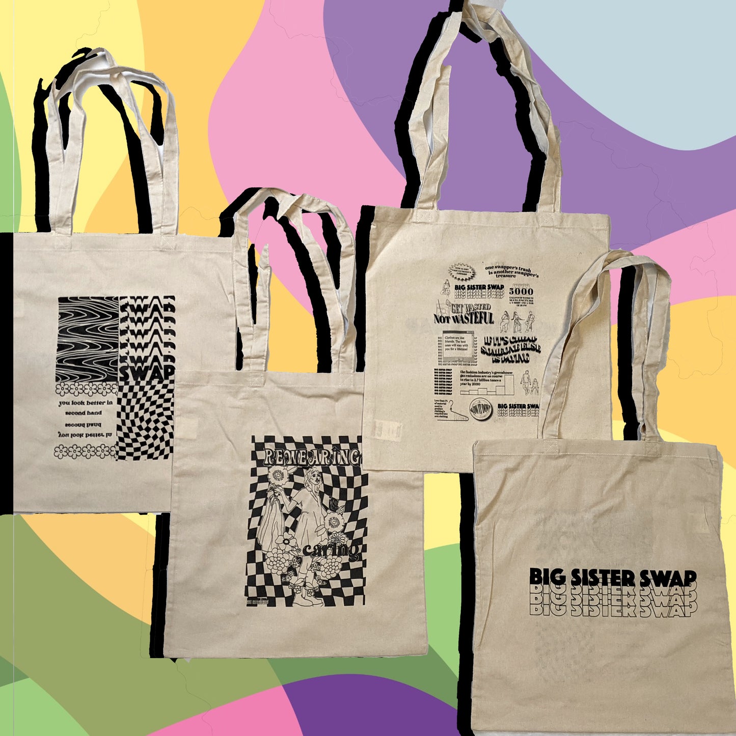 Limited Edition Graphic Tote Bags